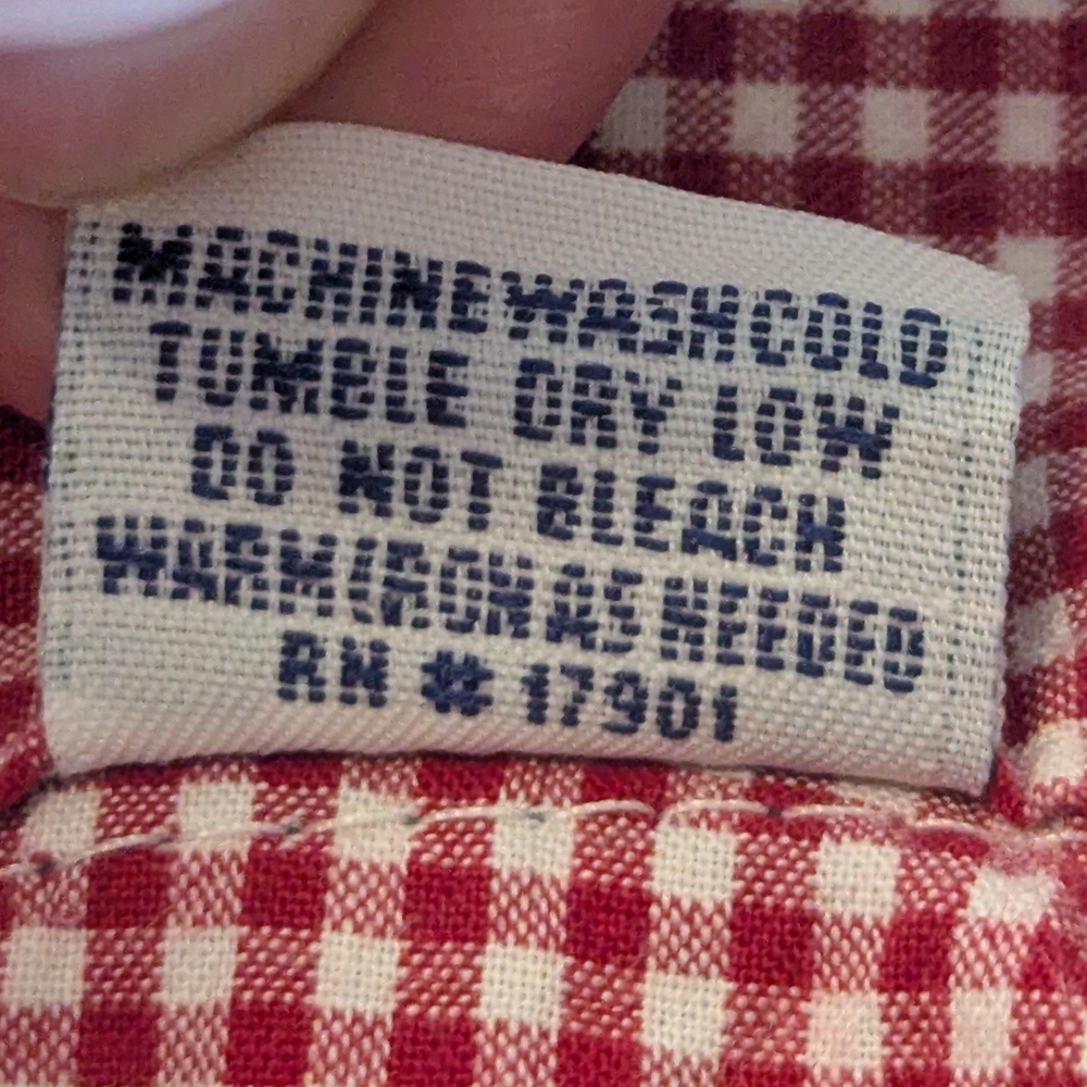 VTG Western Cowboy Cinch Miller Style Red Checkered Gingham SS Shirt Men's XL - Picture 6 of 8